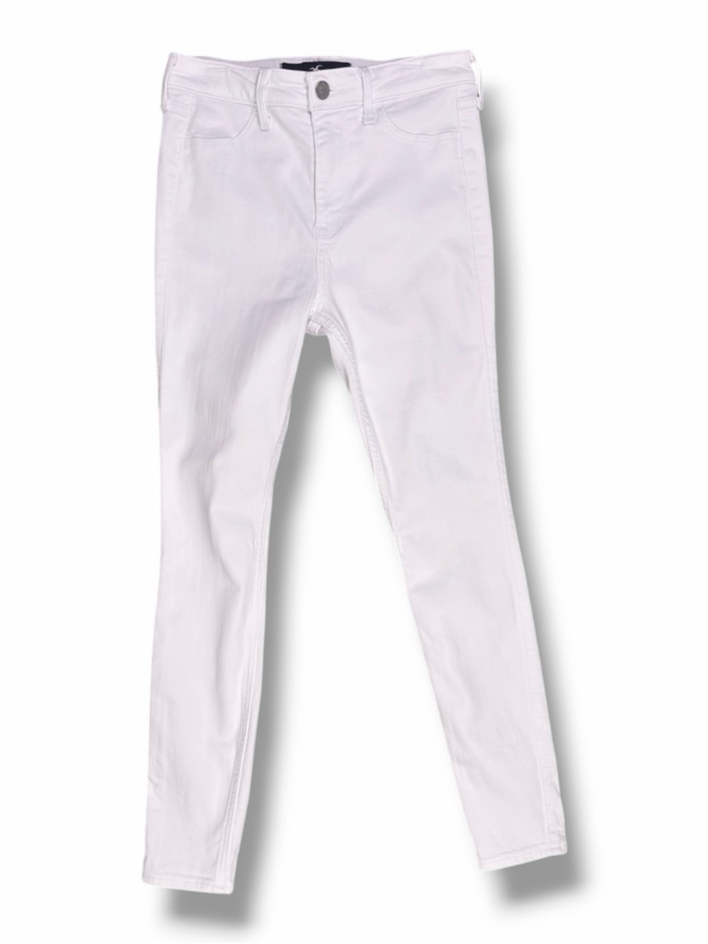 Hollister White Skinny Jeggings